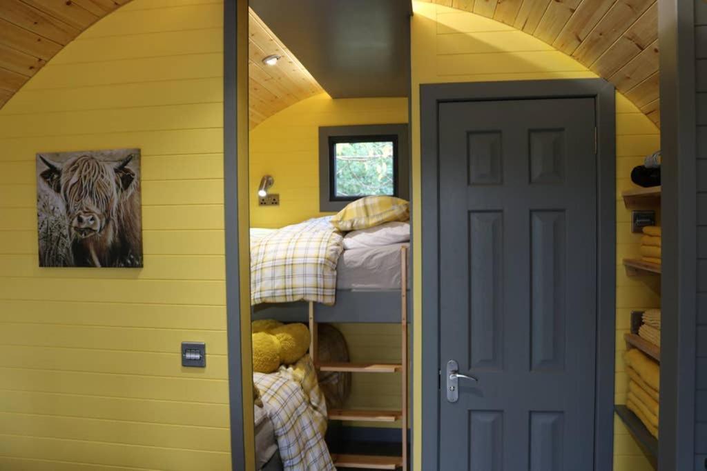 הוילה Glampods Glamping Pod - Meet Highland Cows And Sheep אלג'ין מראה חיצוני תמונה